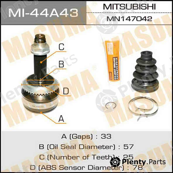  MASUMA part MI-44A43 (MI44A43) Replacement part
