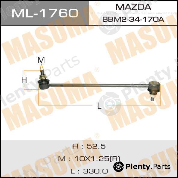  MASUMA part ML-1760 (ML1760) Replacement part