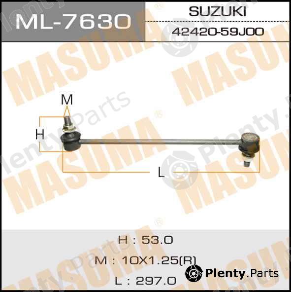  MASUMA part ML-7630 (ML7630) Replacement part