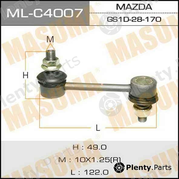  MASUMA part ML-C4007 (MLC4007) Replacement part