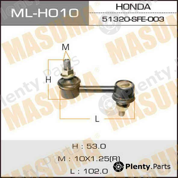  MASUMA part MLH010 Replacement part