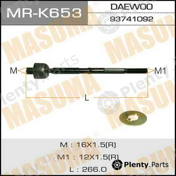  MASUMA part MR-K653 (MRK653) Replacement part