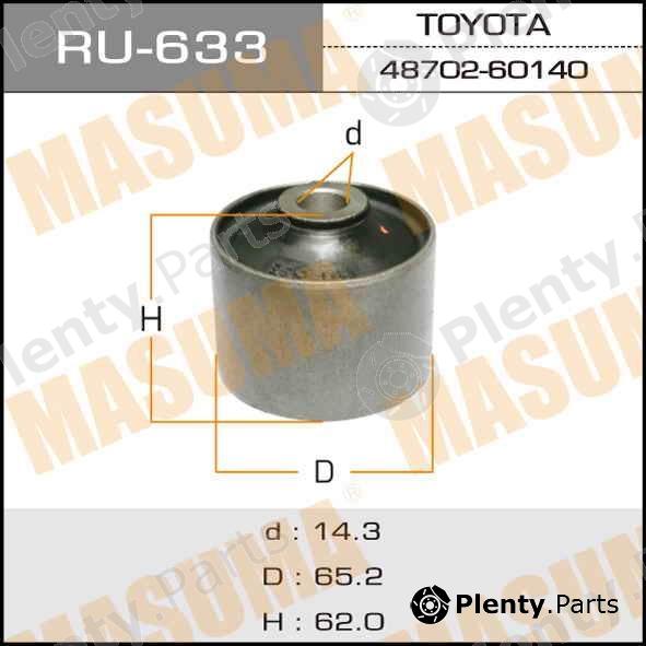  MASUMA part RU-633 (RU633) Replacement part