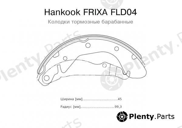  HANKOOK part FLD04 Replacement part