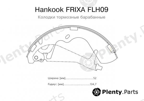  HANKOOK part FLH09 Replacement part