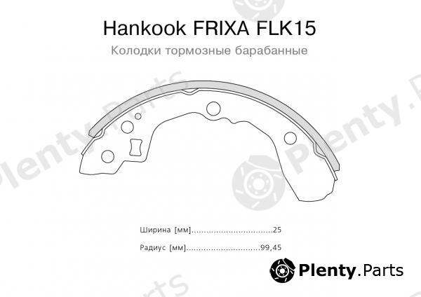  HANKOOK part FLK15 Replacement part