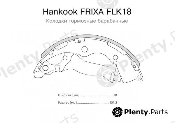  HANKOOK part FLK18 Replacement part