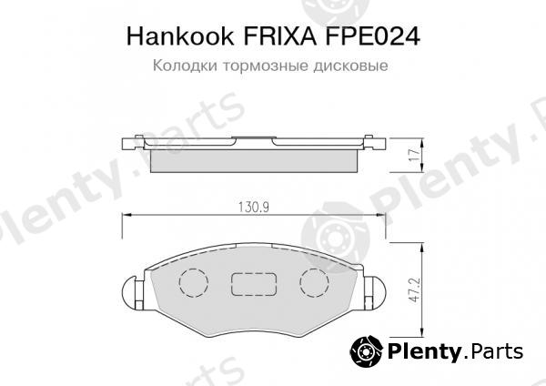  HANKOOK part FPE024 Replacement part
