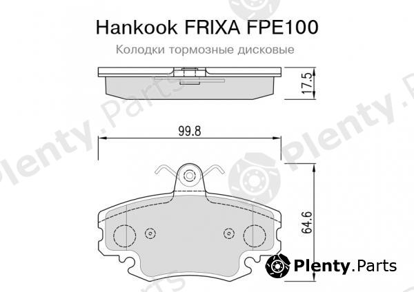  HANKOOK part FPE100 Replacement part