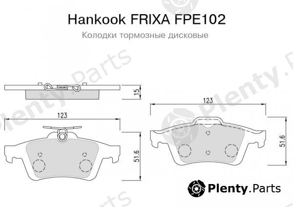  HANKOOK part FPE102 Replacement part
