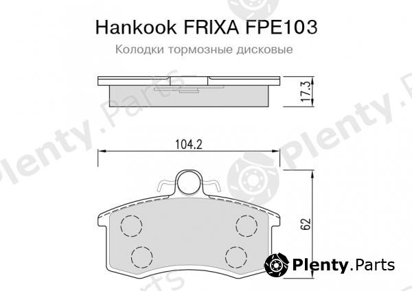  HANKOOK part FPE103 Replacement part