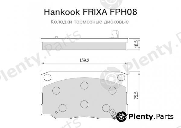 HANKOOK part FPH08 Replacement part