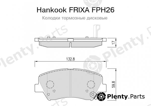  HANKOOK part FPH26 Replacement part