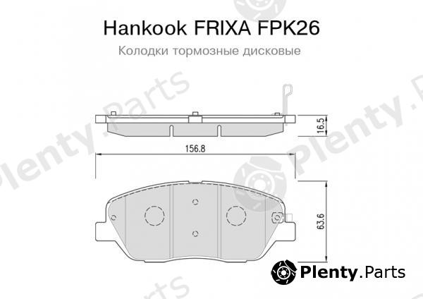 HANKOOK part FPK26 Replacement part