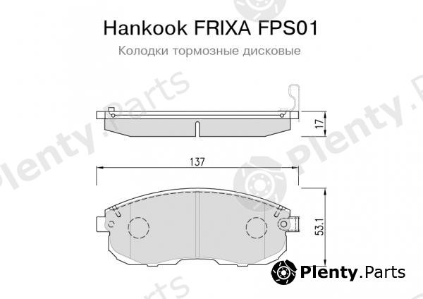  HANKOOK part FPS01 Replacement part