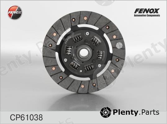  FENOX part CP61038 Clutch Disc