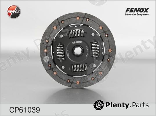  FENOX part CP61039 Clutch Disc