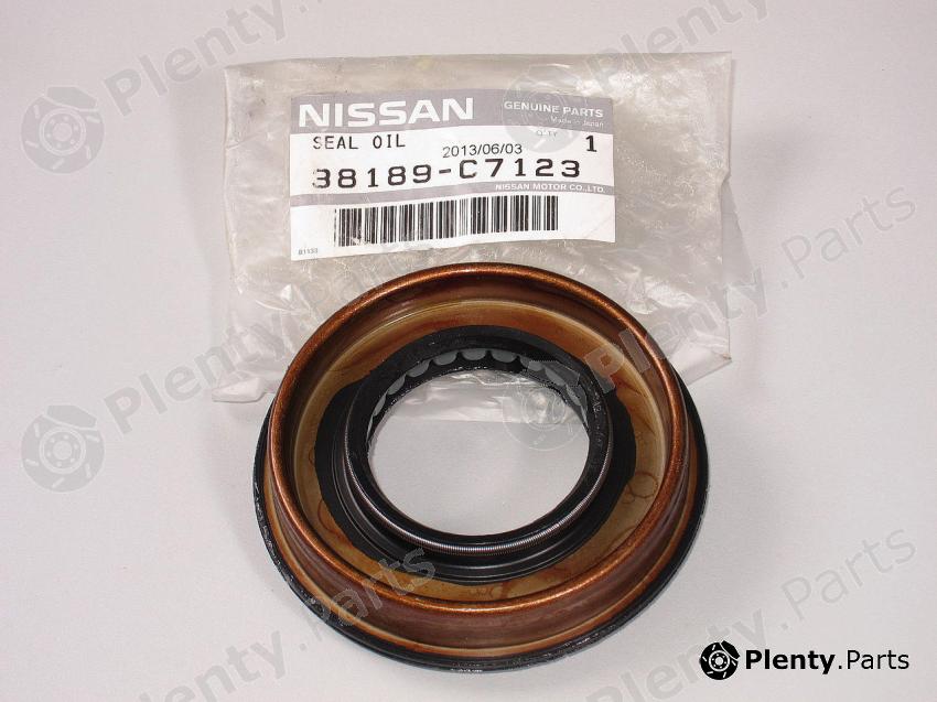 Genuine NISSAN part 38189C7123 Shaft Seal, differential