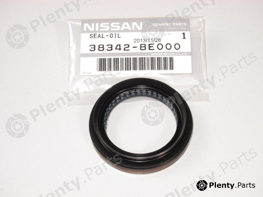 Genuine NISSAN part 38342-8E000 (383428E000) Shaft Seal, differential
