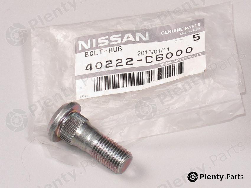 Genuine NISSAN part 40222C6000 Wheel Stud
