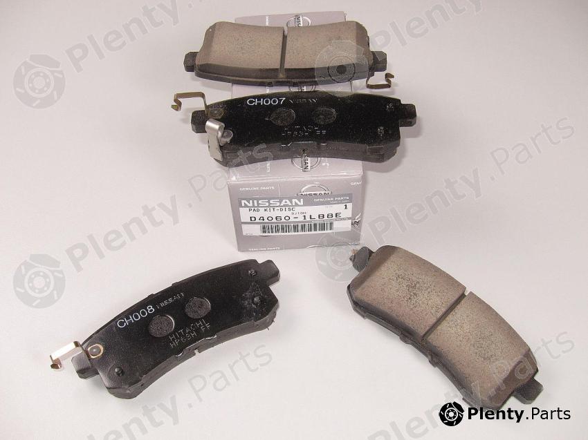 Genuine NISSAN part D40601LB8E Brake Pad Set, disc brake