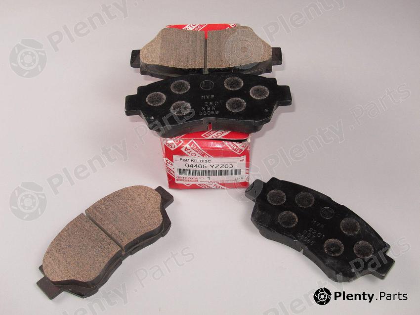 Genuine TOYOTA part 04465-YZZ63 (04465YZZ63) Brake Pad Set, disc brake