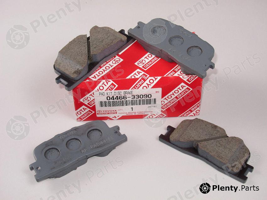 Genuine TOYOTA part 0446633090 Brake Pad Set, disc brake