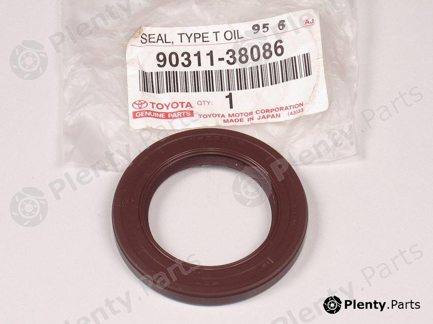 Genuine TOYOTA part 90311-38086 (9031138086) Shaft Seal, crankshaft