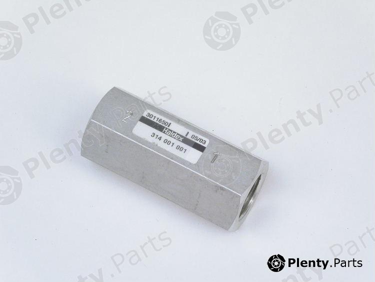  HALDEX part 314001001 Non-return Valve