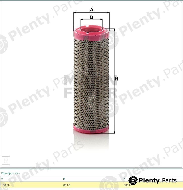 MANN-FILTER part C11103/2 (C111032) Air Filter