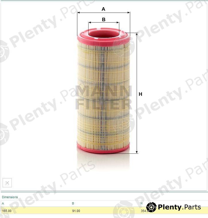  MANN-FILTER part C17337.2 (C173372) Air Filter