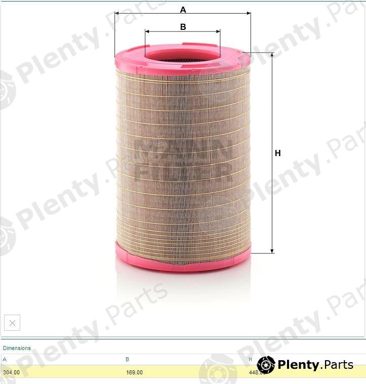  MANN-FILTER part C301240 Air Filter