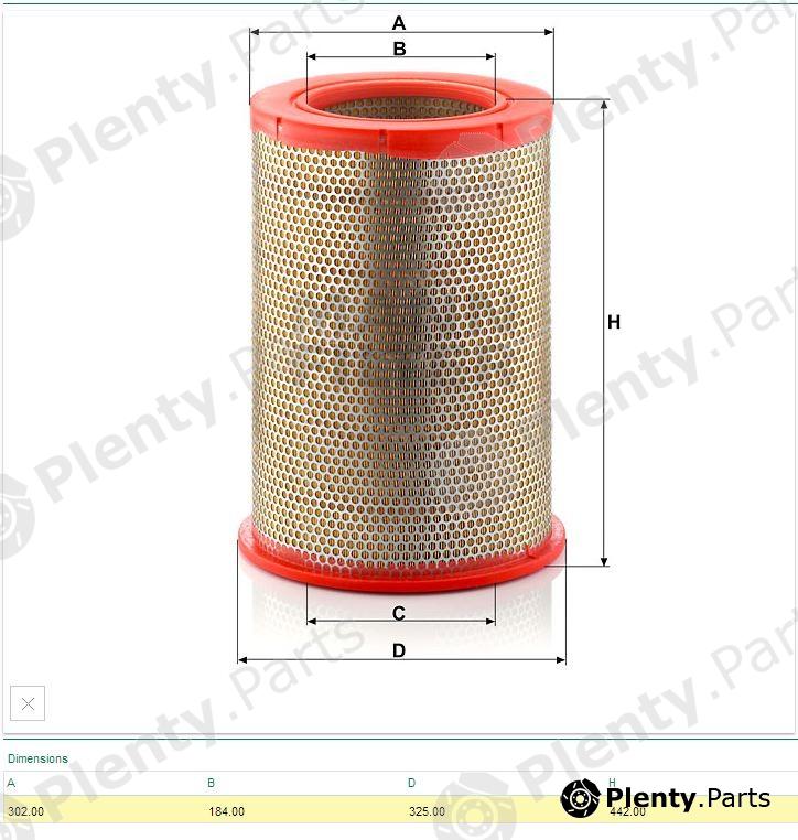  MANN-FILTER part C301359 Air Filter