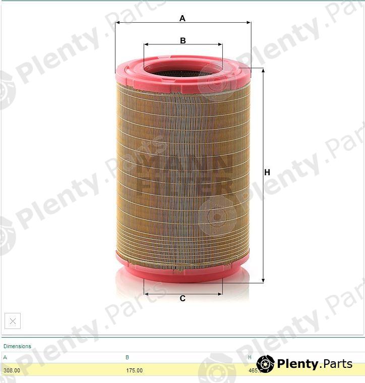  MANN-FILTER part C311254 Air Filter