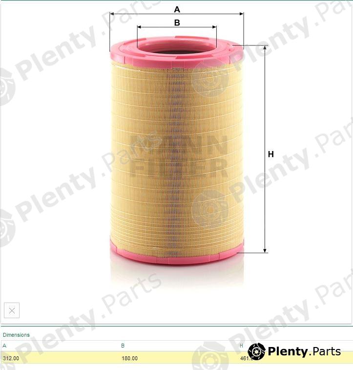  MANN-FILTER part C311410 Air Filter