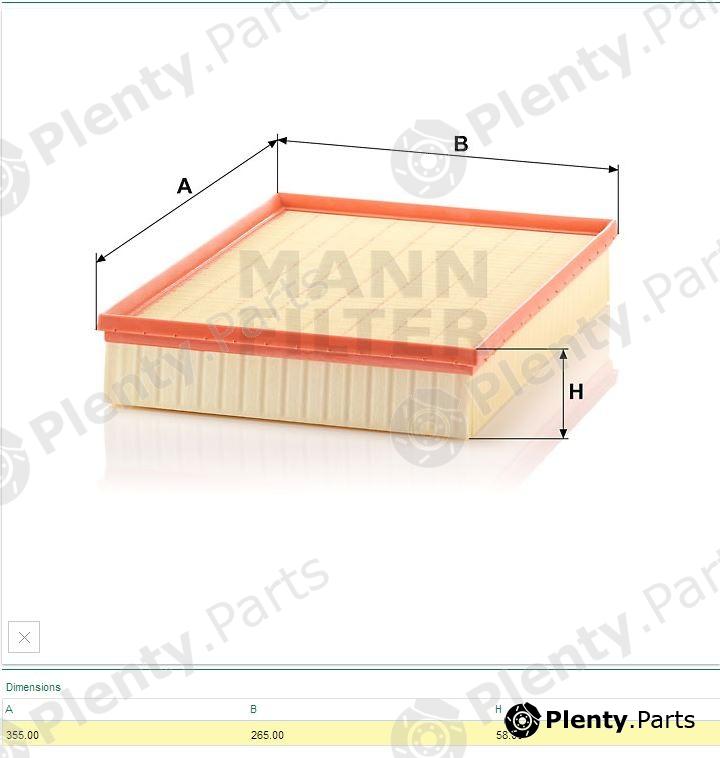  MANN-FILTER part C4312/1 (C43121) Air Filter