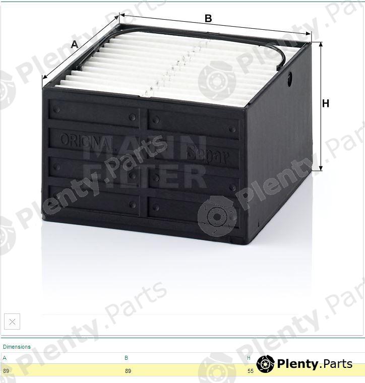  MANN-FILTER part PU910 Fuel filter