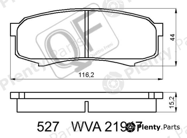  QUATTRO FRENI part QF52700 Replacement part