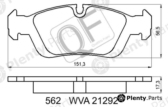  QUATTRO FRENI part QF56200 Replacement part