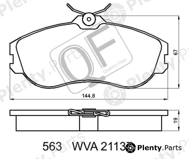  QUATTRO FRENI part QF56300 Replacement part
