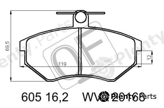  QUATTRO FRENI part QF6050016.2 (QF60500162) Replacement part