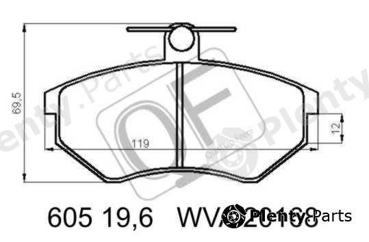  QUATTRO FRENI part QF6050019.6 (QF60500196) Replacement part