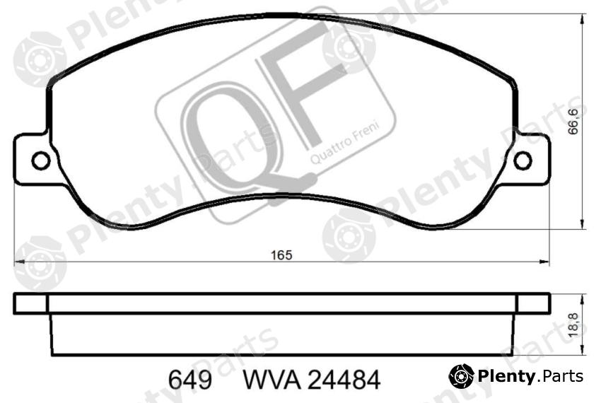  QUATTRO FRENI part QF64900 Replacement part