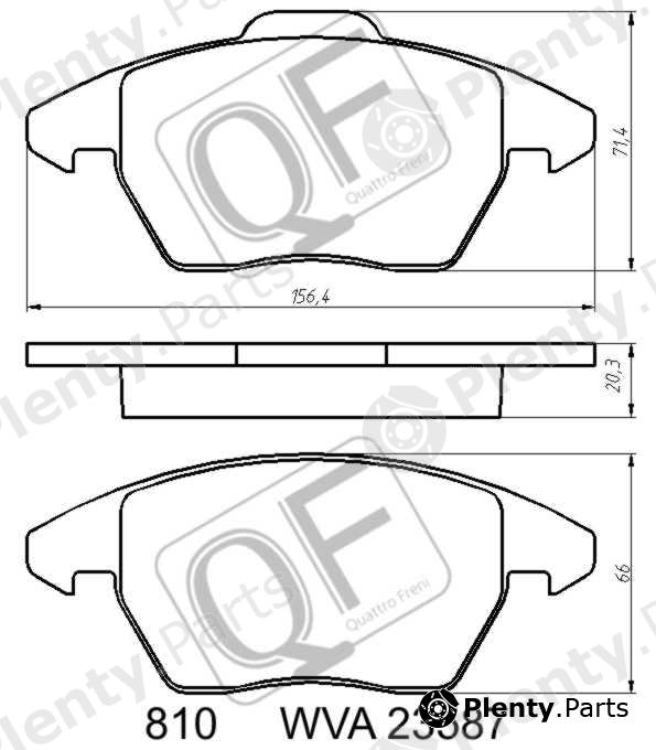  QUATTRO FRENI part QF81000 Replacement part