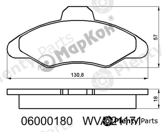  MARKON part 06000180 Replacement part