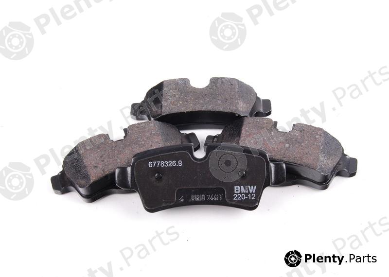 Genuine BMW part 34116778320 Brake Pad Set, disc brake