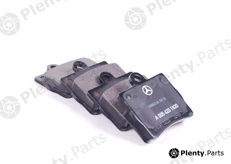 Genuine MERCEDES-BENZ part 0024205120 Brake Pad Set, disc brake