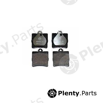 Genuine MERCEDES-BENZ part 0044201720 Brake Pad Set, disc brake
