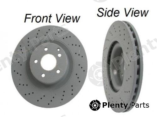 Genuine MERCEDES-BENZ part 2214211112 Brake Disc