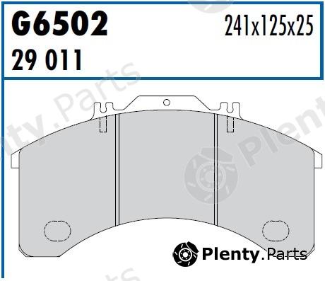  BERAL part 2901125004034754 Brake Pad Set, disc brake